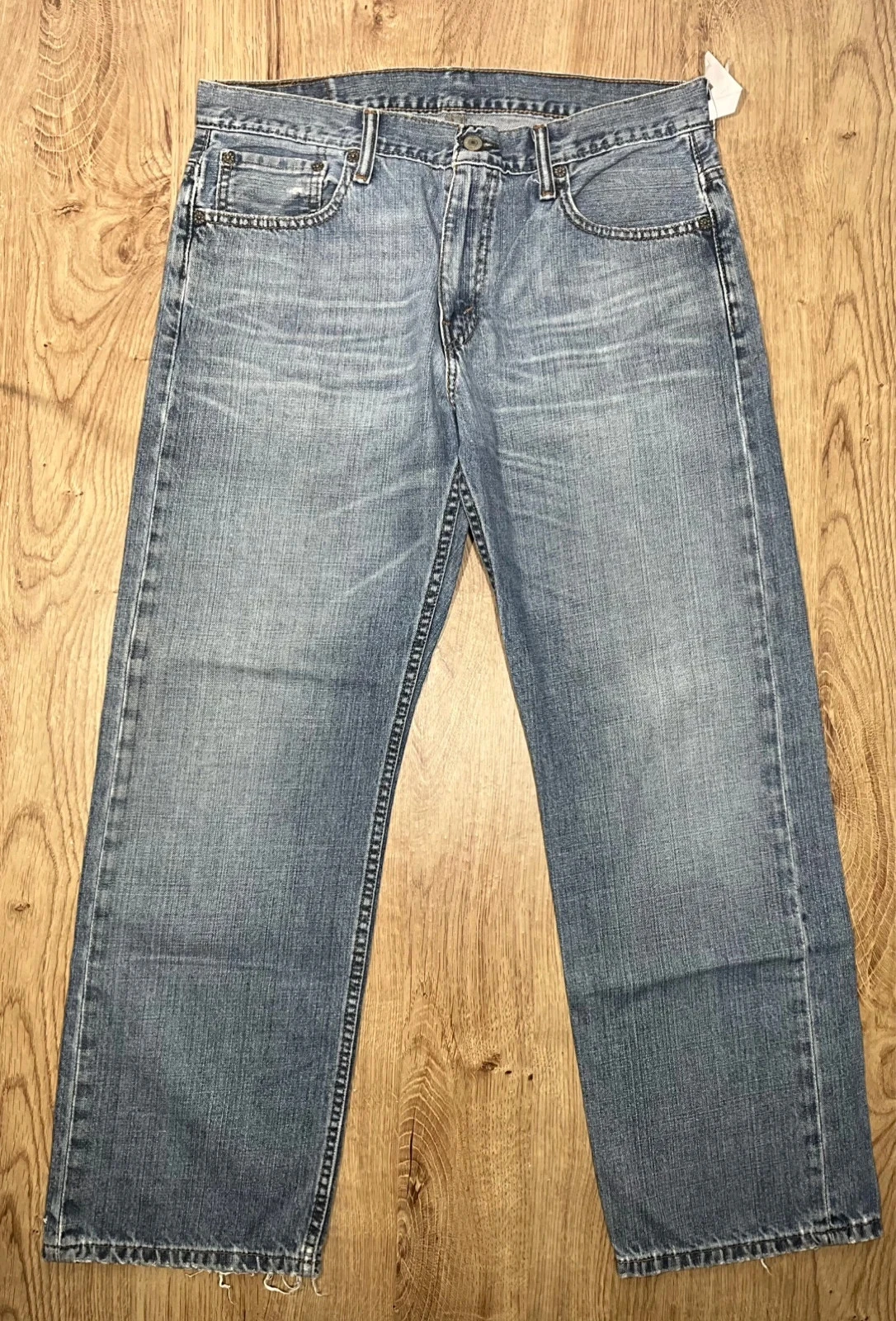 Jean Levi's Coupe Droite W32 L30 Vintage 100% Coton Bleu Délavé Lvh 184 – photo 2